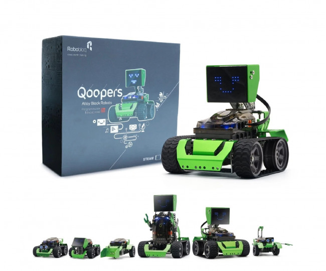 Програмований робот Robobloq Qoopers 6 в 1